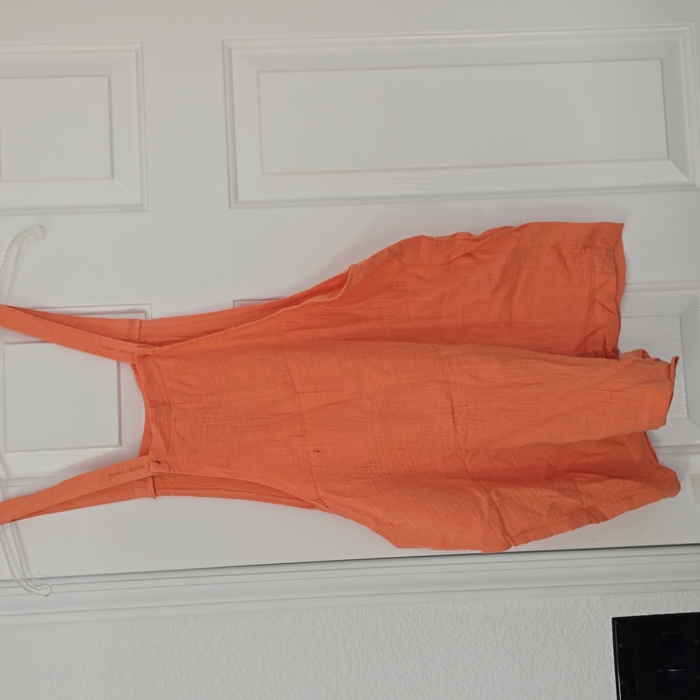 Cupshe Orange Romper Sz Xs Nwt - Picture 4 of 4